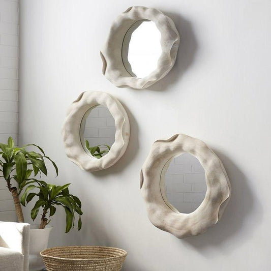 "The Fluid Form Trio" (Organic Mirrors)