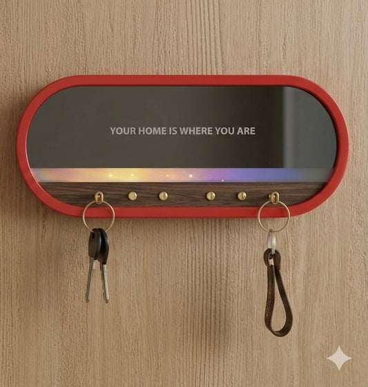 Homoz Signature Custom Quote Mirror & Key Organizer