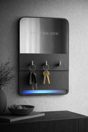 "The Midnight Mantra" (Dark Vertical Keyholder)